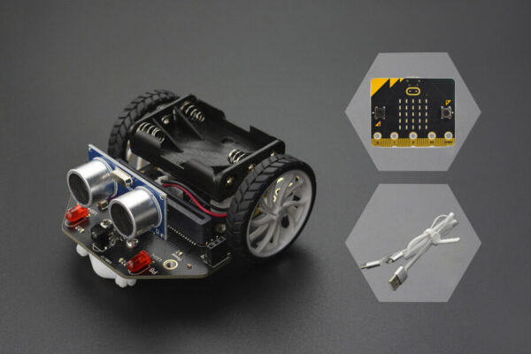micro: Maqueen Lite-micro:bit Educational Programming Robot Platform ...